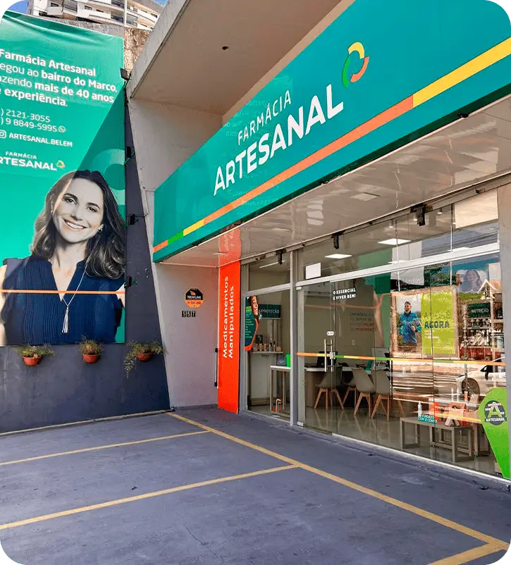 Fachada da Farm&aacute;cia Artesanal na Avenida Almirante Barroso em Bel&eacute;m
